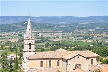 Bonnieux Church & the Luberon Provence