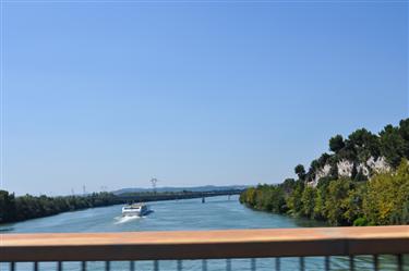 Rhone River, Avignon, France