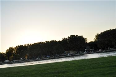 Rhone River, Avignon, France